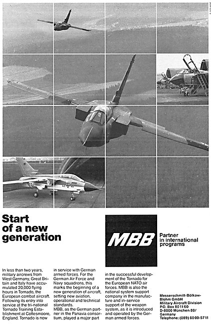 MBB Partner Programmes 1983                                      