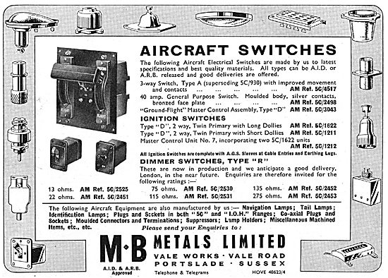 M.B.Metals - Electrical Wiring Components And Sundries           