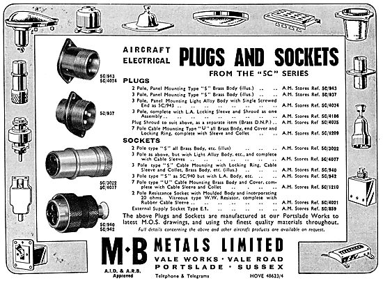 M.B.Metals - Electrical Wiring Components And Sundries           