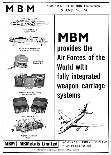 M.B.Metals - MBM Integrated Weapon Carriage Systems              