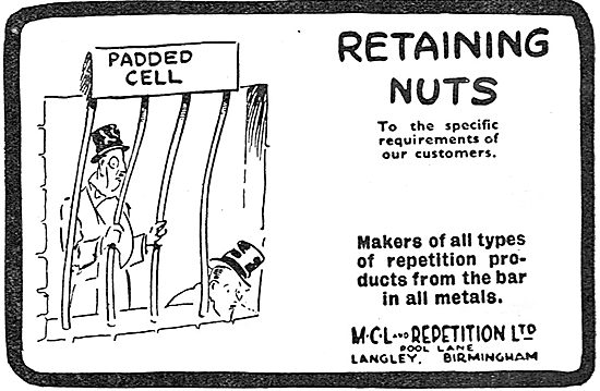 MCL And Repetition - Retaining Nuts                              