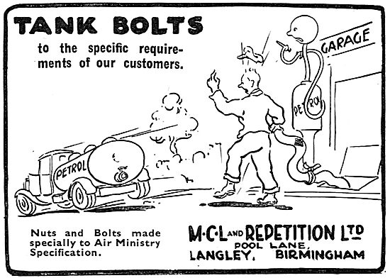 MCL And Repetition -  Tank Bolts                                 