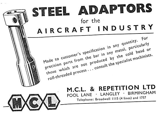 MCL & Repetition Aircraft Parts                                  