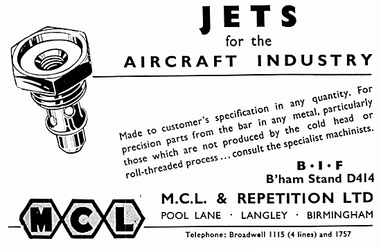 MCL & Repetition - Aircraft Parts From The Bar                   