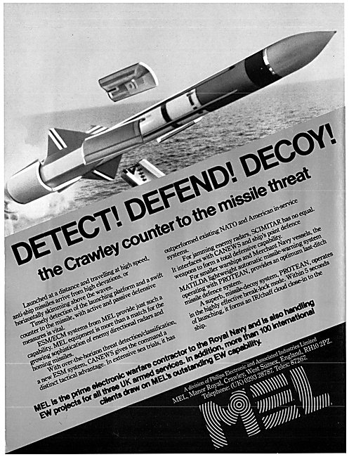 MEL Electronic Warfare Systems - ESM/ECM                         