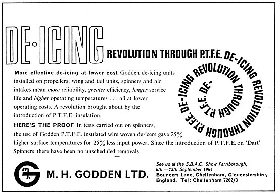 M.H.Godden Propeller & Airframe De-Icing Units                   