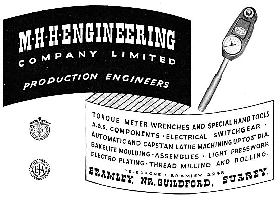 M.H.H. Engineering. Production Engineers                         