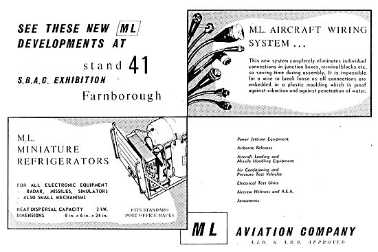 M.L. Aviation - Aircraft Wiring Harnesses & Mini Refrigerators   