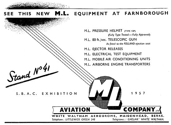 M.L.Aviation ML  Specialised Ground Equipment                    