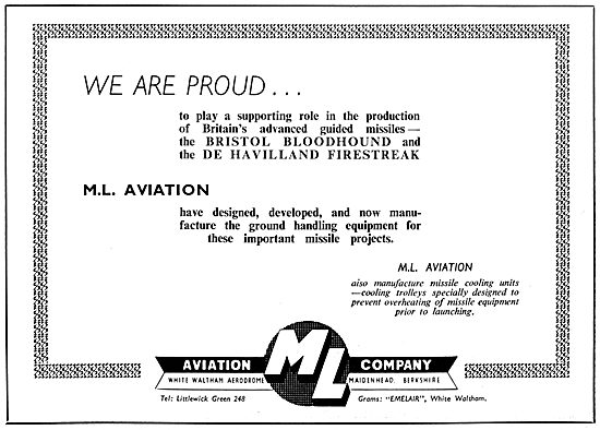 M.L.Aviation ML Specialised Ground Equipment                     