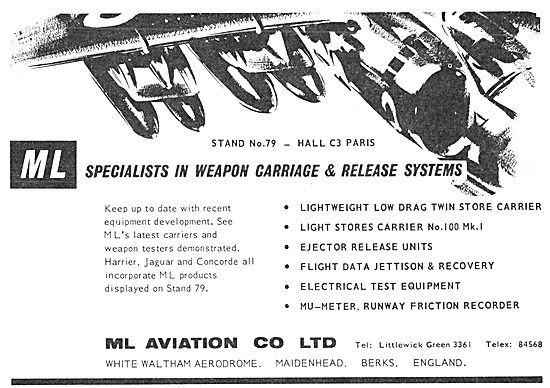 M.L.Aviation ML  Aircraft Weapons Carriers & Support Equipment   