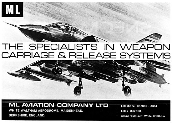 M.L.Aviation ML Weapons Carriage & Release Systems               