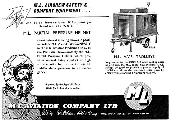 M.L. Aviation - AVS Trolleys: Coolair Cabin Conditioning         