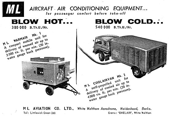 M.L.Aviation ML Air Conditioning Equipment                       