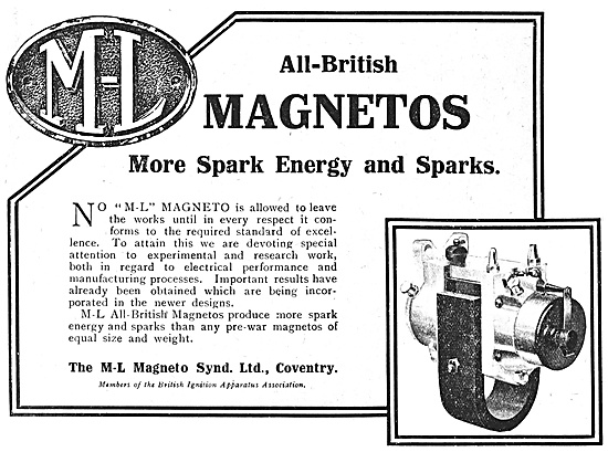 M-L  Aero Engine Magnetos                                        