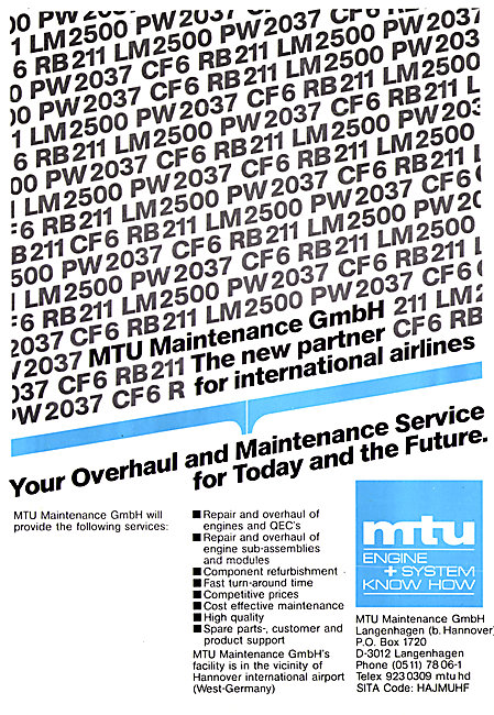 MTU Aero Engines                                                 