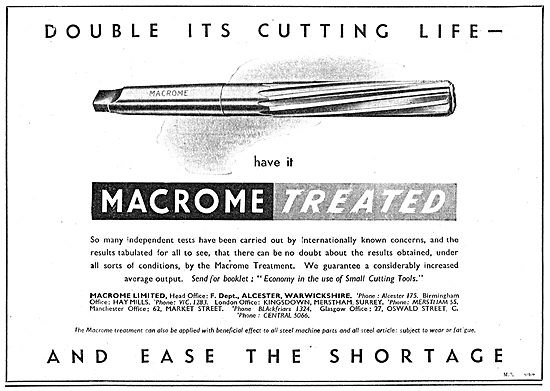 Macrome Treated Tools                                            