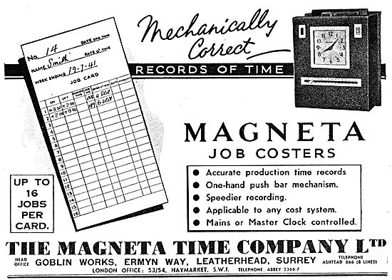 The Magenta Time Company. Magenta Job Coster                     