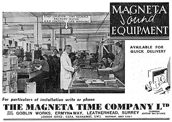 The Magenta Time Company. Magneta Factory Sound Equipment        