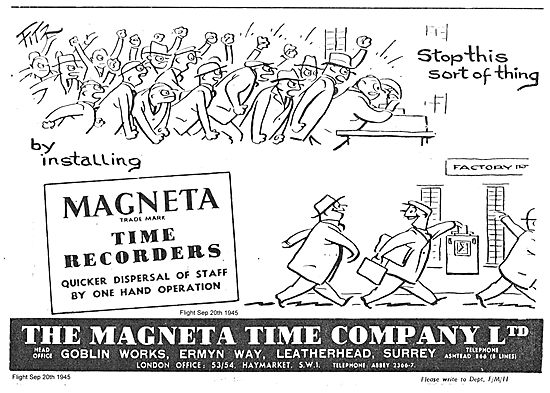 Magenta Factory Time Recorders                                   