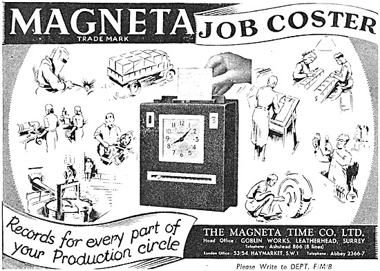 Magenta Job Costers & Time Recorders                             
