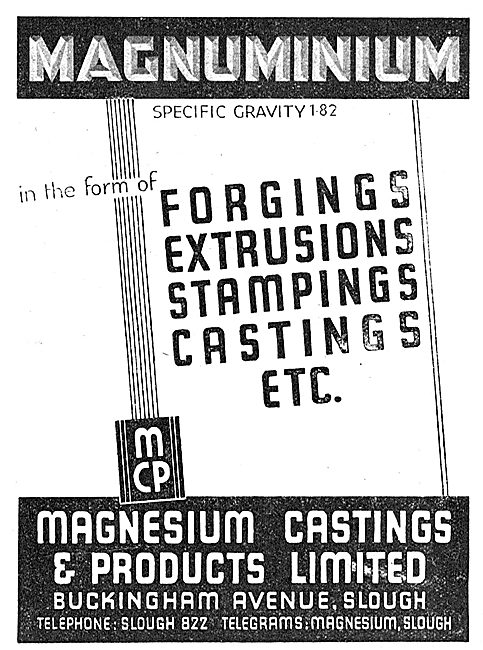 Magnesium Castings - Buckingham Avenue Slough                    