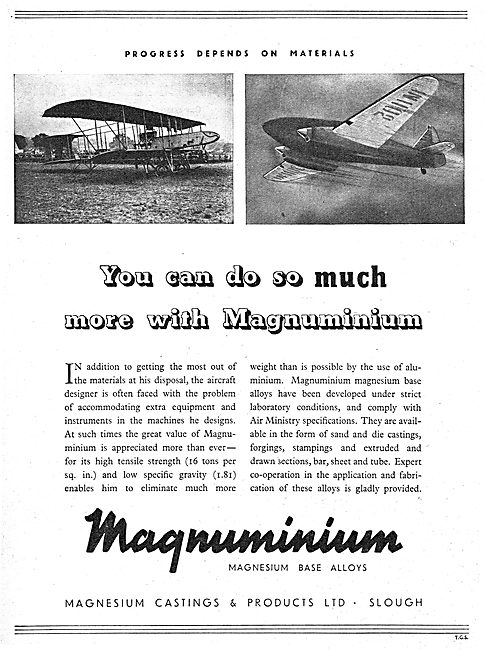 Magnesium Castings- Magnuminium                                  