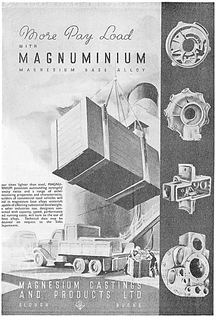 Magnesium Castings Magnuminium                                   
