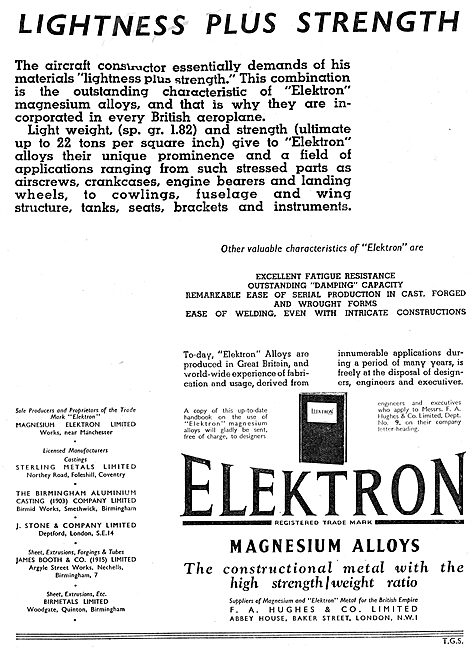 Magnesium Elektron - Elektron Magnesium Alloys                   