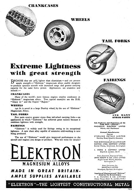 Magnesium Elektron - Elektron Magnesium Alloys                   