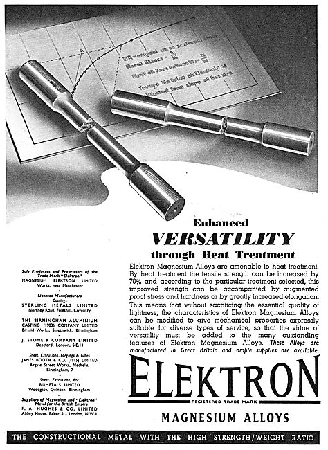 Magnesium Elektron - Elektron Magnesium Alloys                   