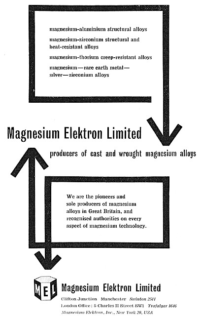 Magnesium Elektron Cast & Wrought Magnesium Alloys               