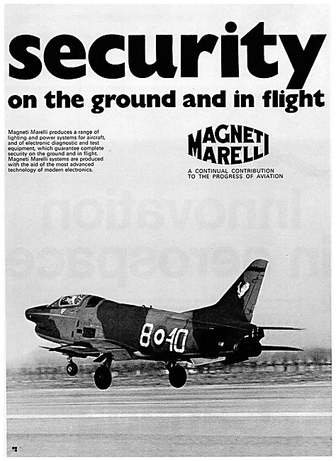 Magneti Marelli Aircraft Electrical Equipment                    