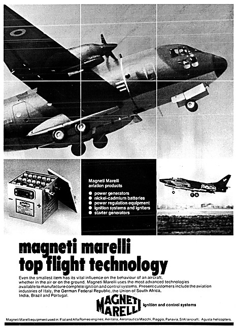 Magneti Marelli Aerospace Electrical Components                  