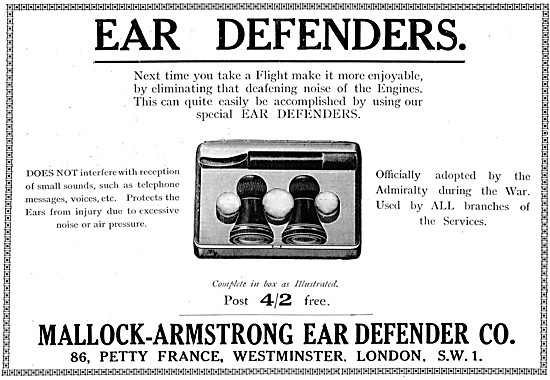 Mallock Armstrong Ear Defenders                                  