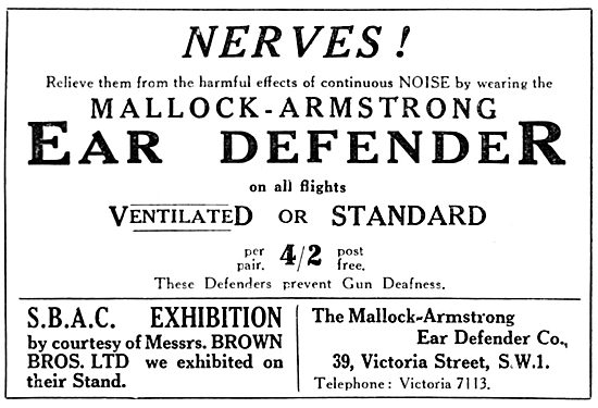 Mallock-Armstrong Ear Defenders                                  