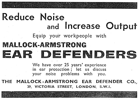 Mallock Armstrong Ear Defenders                                  