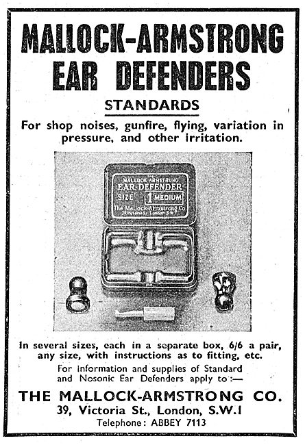 Mallock Armstrong Ear Defenders                                  