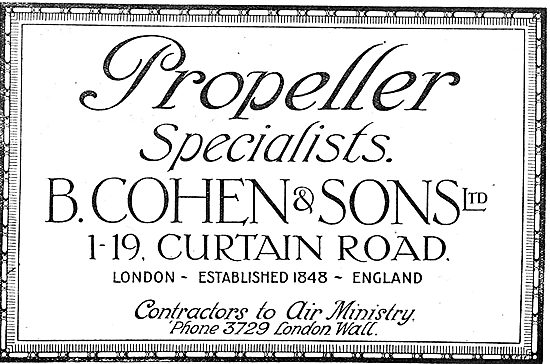 B.Cohen & Sons - Propeller Specialists                           