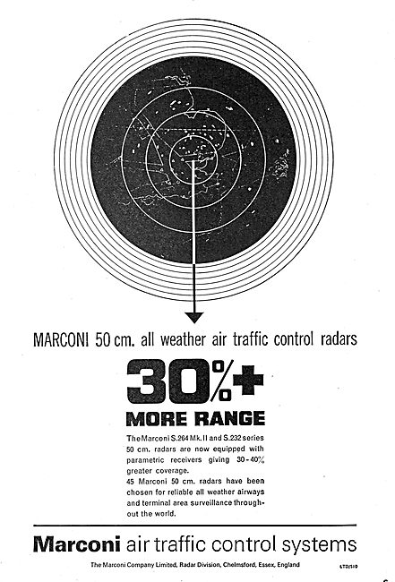 Marconi 50cm ATC Radar - S.264 Mk.II - S232                      
