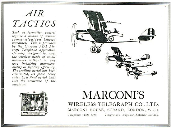 Marconi Wireless In Air Tactics                                  