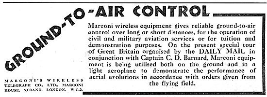 Marconi - Ground To Air Control                                  