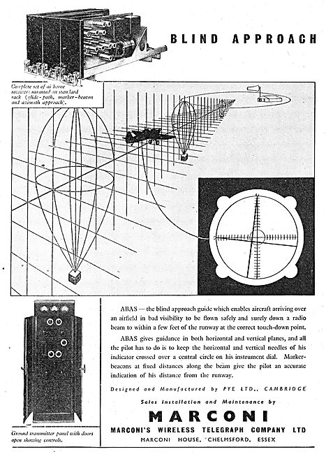 Marconi ABAS Blind Approach Ground Installations                 