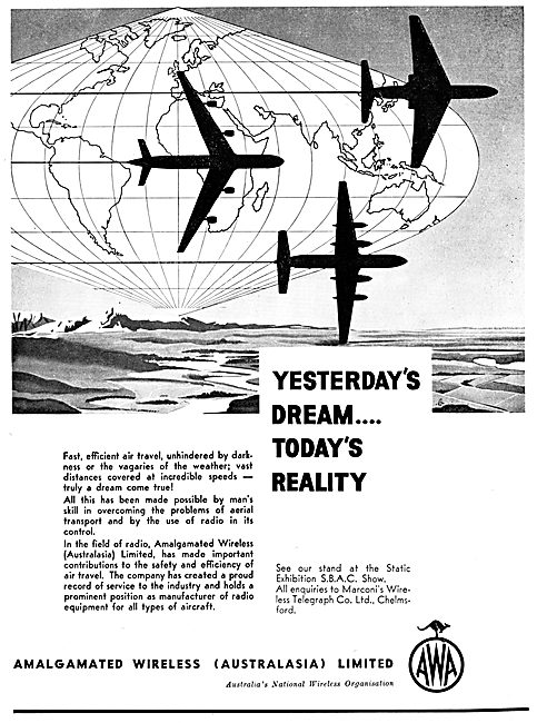 Amalgamated Wireless Australasia AWA - Marconi                   