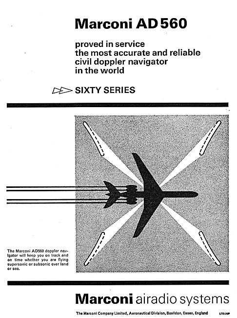Marconi AD560 Doppler Navigator                                  