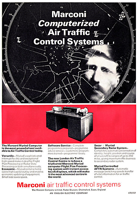 Marconi Myriad Computerized ATC Control Systems                  