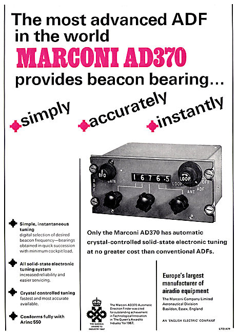 Marconi AD370 ADF                                                