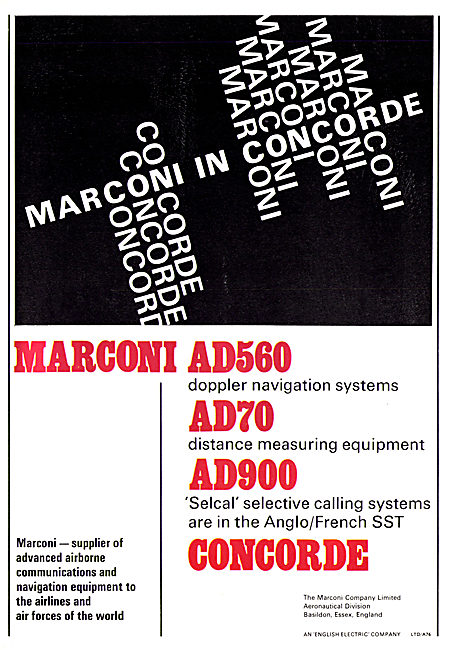 Marconi AD560   AD70 DME  AD900 SELCAL                           