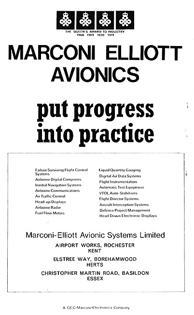 Marconi-Elliott Avionics                                         