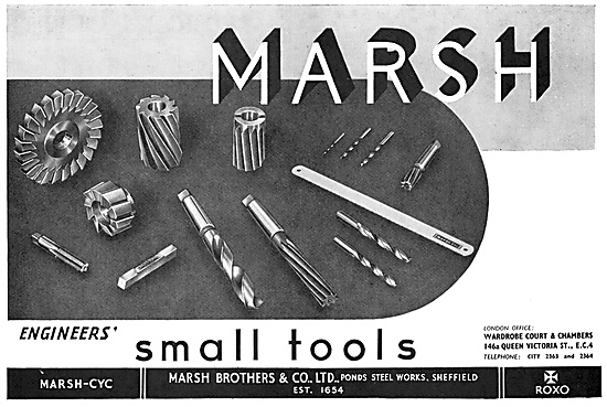Marsh Brothers Machine Tools - Engineers Small Tools             